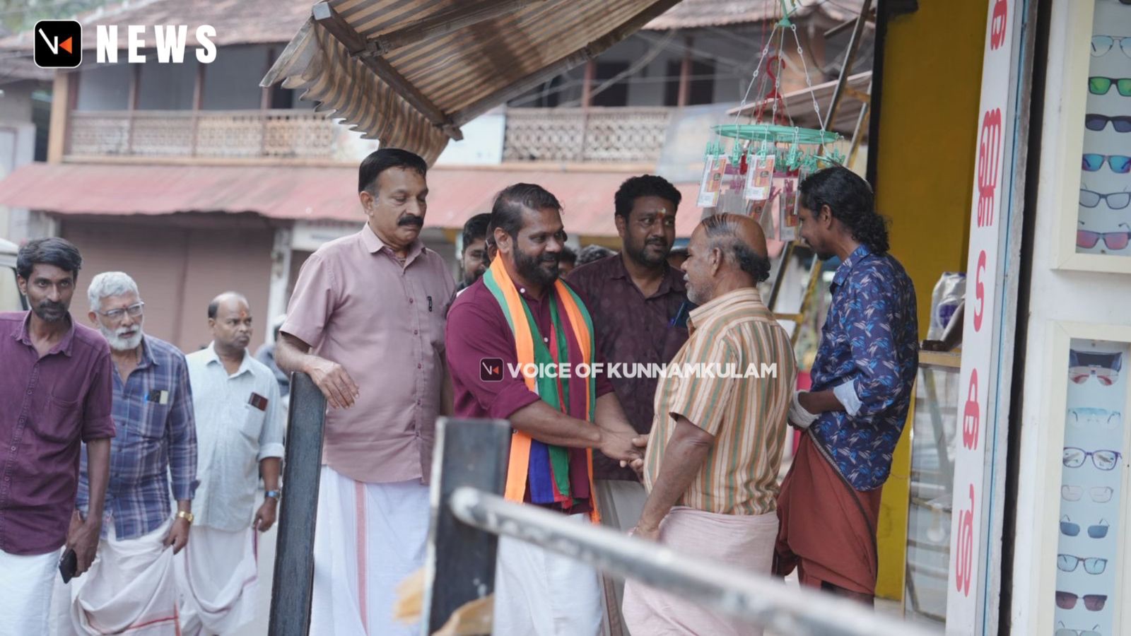 എൻ.ഡി.എ സ്ഥാനാർത്ഥി കെ ആർ രജിൽ കടവല്ലൂർ, കാട്ടകാമ്പാൽ പഞ്ചായത്തുകളിൽ പ്രചരണം നടത്തി