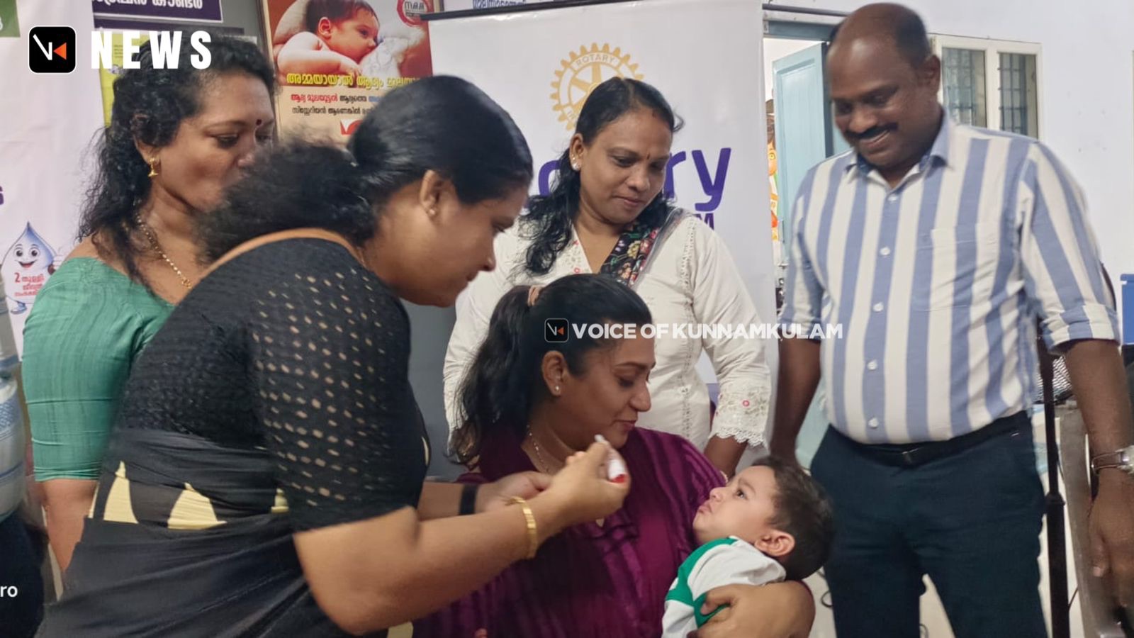 പൾസ്‌ പോളിയോ വിതരണം; കുന്നംകുളം നഗരസഭതല ഉദ്ഘാടനം ചെയർപേഴ്സൺ സൗമ്യ അനിലൻ നിർവ്വഹിച്ചു
